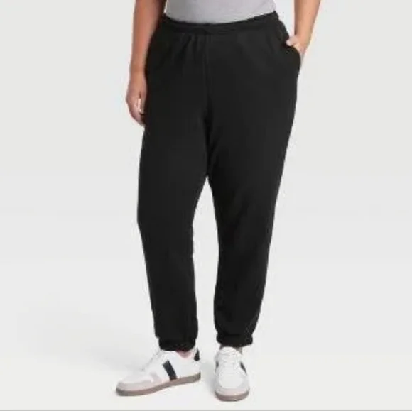 ❄️3/$15 NWT Universal Thread Black Elastic Waist Pants - Picture 5 of 8